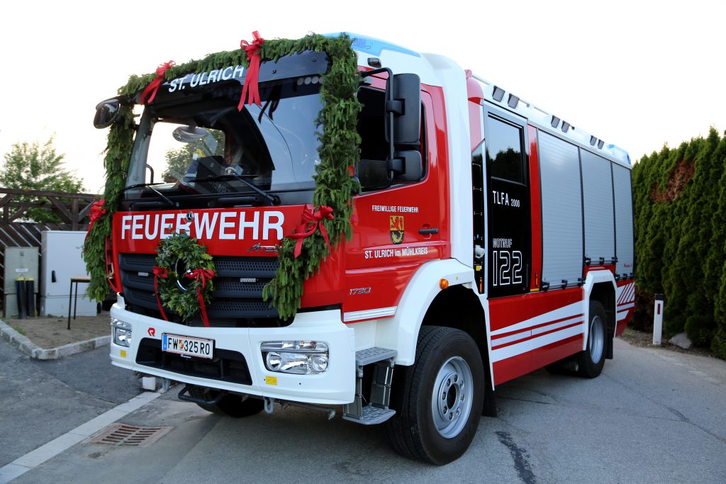 Depoteröffnung und Fahrzeugweihe